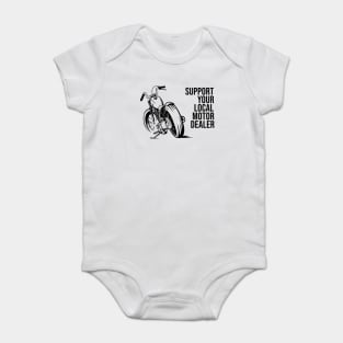 Support your local motor dealer Baby Bodysuit